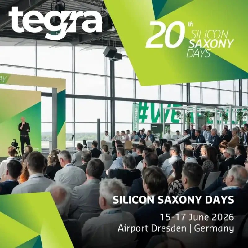 TEGRA IC at Silicon Saxony Days 2026 — Booth S25, June 15–17, Dresden